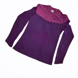 Craft Two-Tone Purple and Pink Ski Sweater